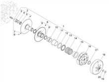 Getriebene riemenscheeiben