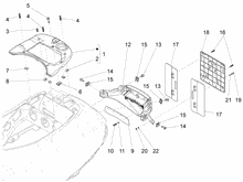 Hinterabdeckung - Kotflügellappen