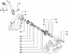 Kurbelwelle-pleuelstange-kurbelzapfen einheit