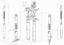 Schwinge - Stoßdämpfer