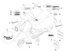 Plaketten - Verzierungen