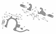 Fussrasten - Ständer