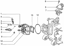 Kurbelwelle-pleuelstange-kurbelzapfen einheit