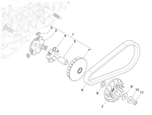 Antriebsriemenscheibe