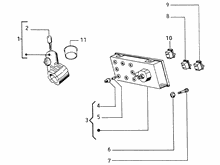 Zugstange auf getriebeseite (lenkrad)