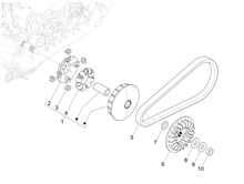 Antriebsriemenscheibe