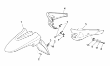 Schutzbleche vo.-hi.