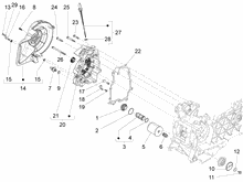 Schwungraddeckel - Ölfilter