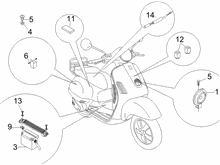 Fernschalteren - Batterie - Hupe