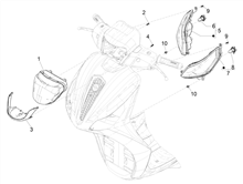 Vorderleuchten - Blinkleuchten