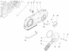 Kurbelwelledeckel - Kühlung kurbelgehäuse