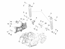Hintere Radaufhängung - Stoßdämpfer