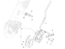 Bremschlauchen - Bremszangen