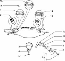 Stoßdämpfer hinten