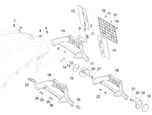 Hinterabdeckung - Kotflügellappen
