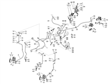 Bremschlauchen - Bremszangen