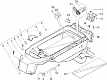 Schutzhelmgehäuse - Untersitz