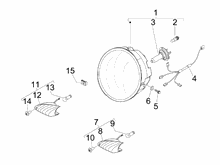 Vorderleuchten - Blinkleuchten