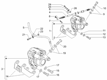 Bremschlauchen - Bremszangen