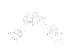 Radgehäuse - Radkotflügel