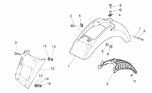 Schutzbleche vo.-hi.