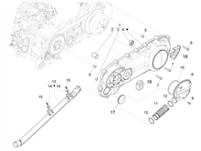 Kurbelwelledeckel - Kühlung kurbelgehäuse