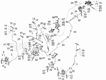 Bremschlauchen - Bremszangen