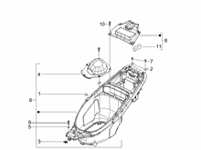 Schutzhelmgehäuse - Untersitz