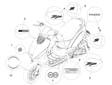 Plaketten - Verzierungen