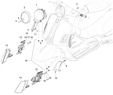Vorderleuchten - Blinkleuchten