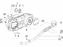 Kurbelwelledeckel - Kühlung kurbelgehäuse