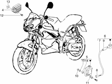 Spannungsreglerern - Elektronisches Steuergerern - Zündspule