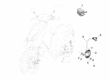 Spannungsreglerern - Elektronisches Steuergerern - Zündspule