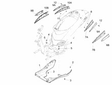 Seitenabdeckung - Spoiler