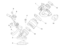 Drosselkörper - Einspritzdüse – Ansaugstutzen
