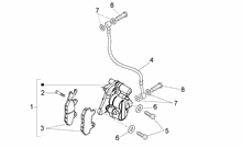 Hinterrad Scheibenbremse