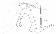 Fussrasten - Ständer