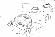 Stoßdämpfer hinten