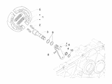 Hinterbremse - Bremsbackensatzen