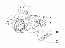 Kurbelwelledeckel - Kühlung kurbelgehäuse