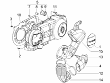 Kurbelwelledeckel - Kühlung kurbelgehäuse