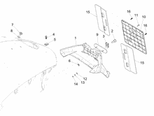Hinterabdeckung - Kotflügellappen