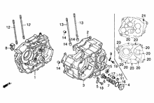 Befestigung schaltsegment