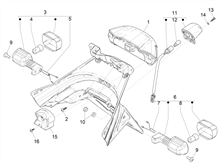 Hinterleuchten - Blinkleuchten