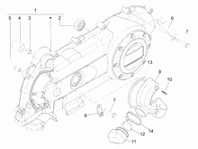 Kurbelwelledeckel - Kühlung kurbelgehäuse