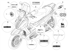 Plaketten - Verzierungen