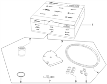 Complete wear and maintenance kit