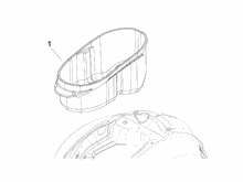 Schutzhelmgehäuse - Untersitz