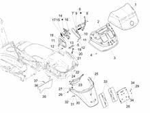 Hinterabdeckung - Kotflügellappen