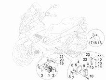 Spannungsreglerern - Elektronisches Steuergerern - Zündspule